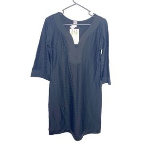 B.Skinz black knit dress size medium d